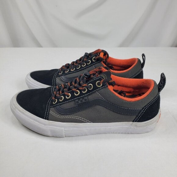 ❤Vans X Spitfire Men\'s Black/Flame Athletic Wheels Skate Old Skool Shoe Size 7.5 main image 11